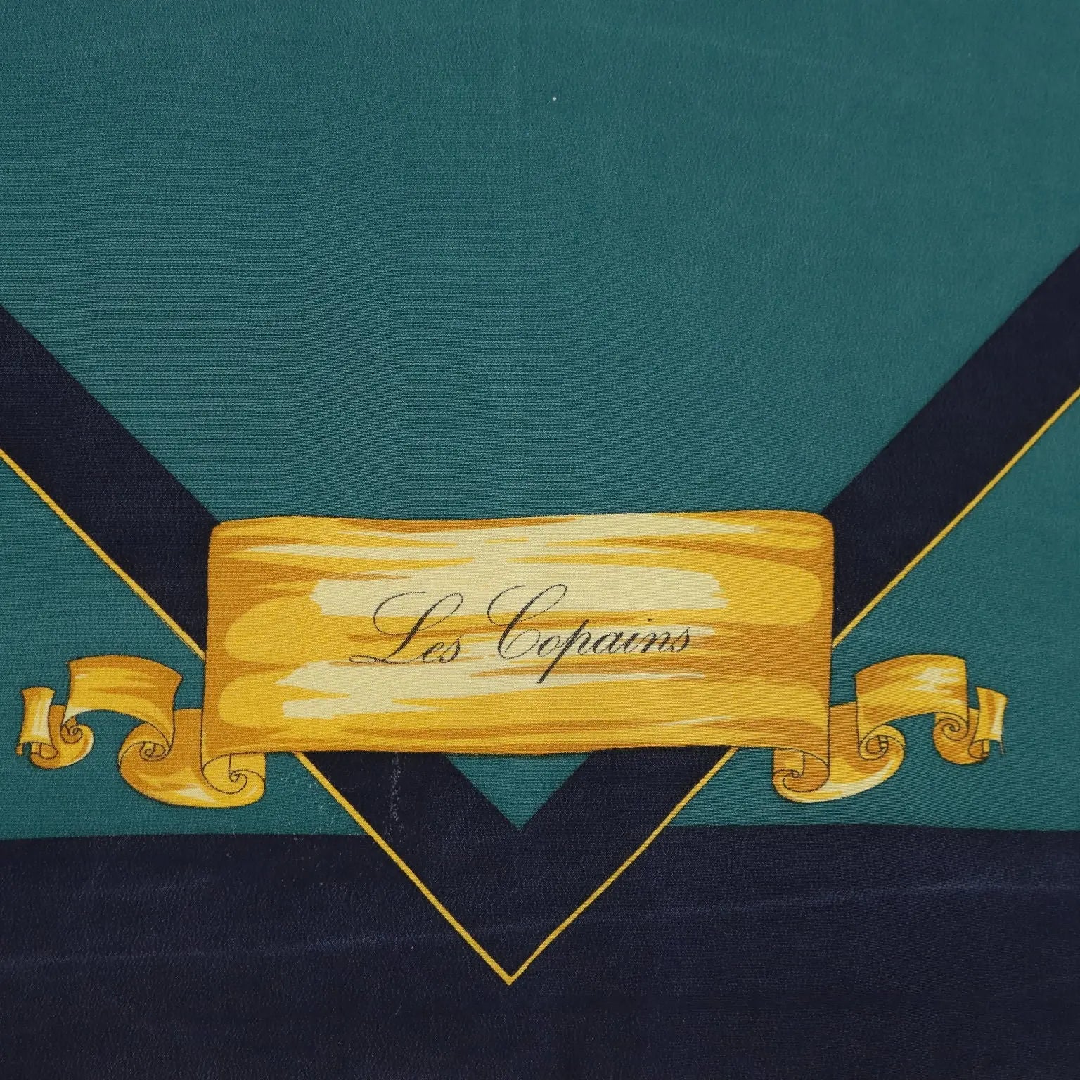 Vintage Scarf Les Copains Sunday Picnic Italy 1980s-1990s | Clothing & House Linens | Vintage