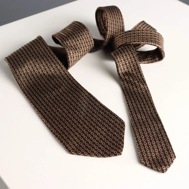 Vintage Gucci Tie Pure Silk Horsebit Decoration 1960s-1970s | Clothing & House Linens | Vintage