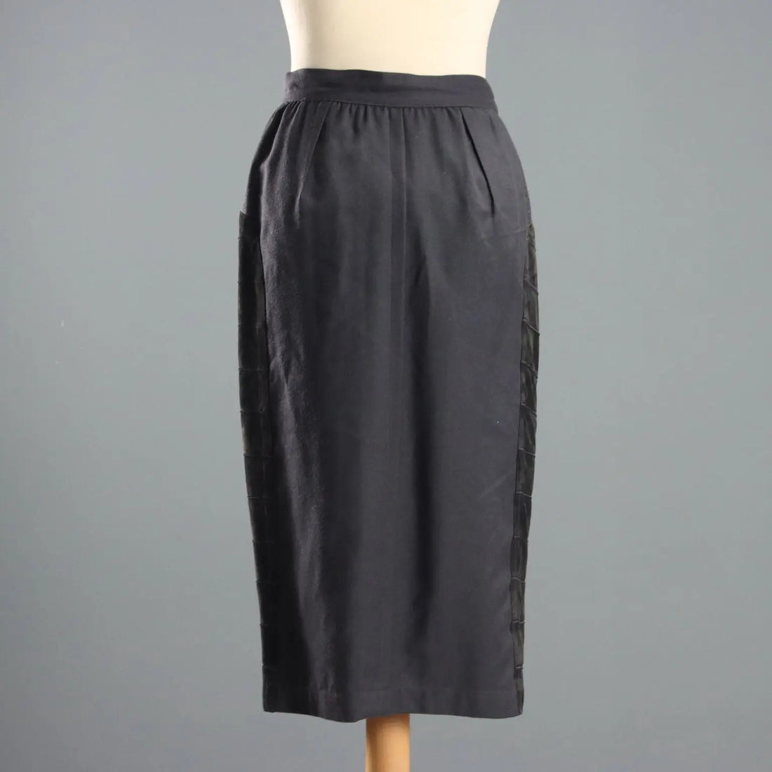 Thierry Mugler Vintage Skirt Wool UK Size 12 France 1980s - UK Size 12 | Clothing & House Linens | Vintage