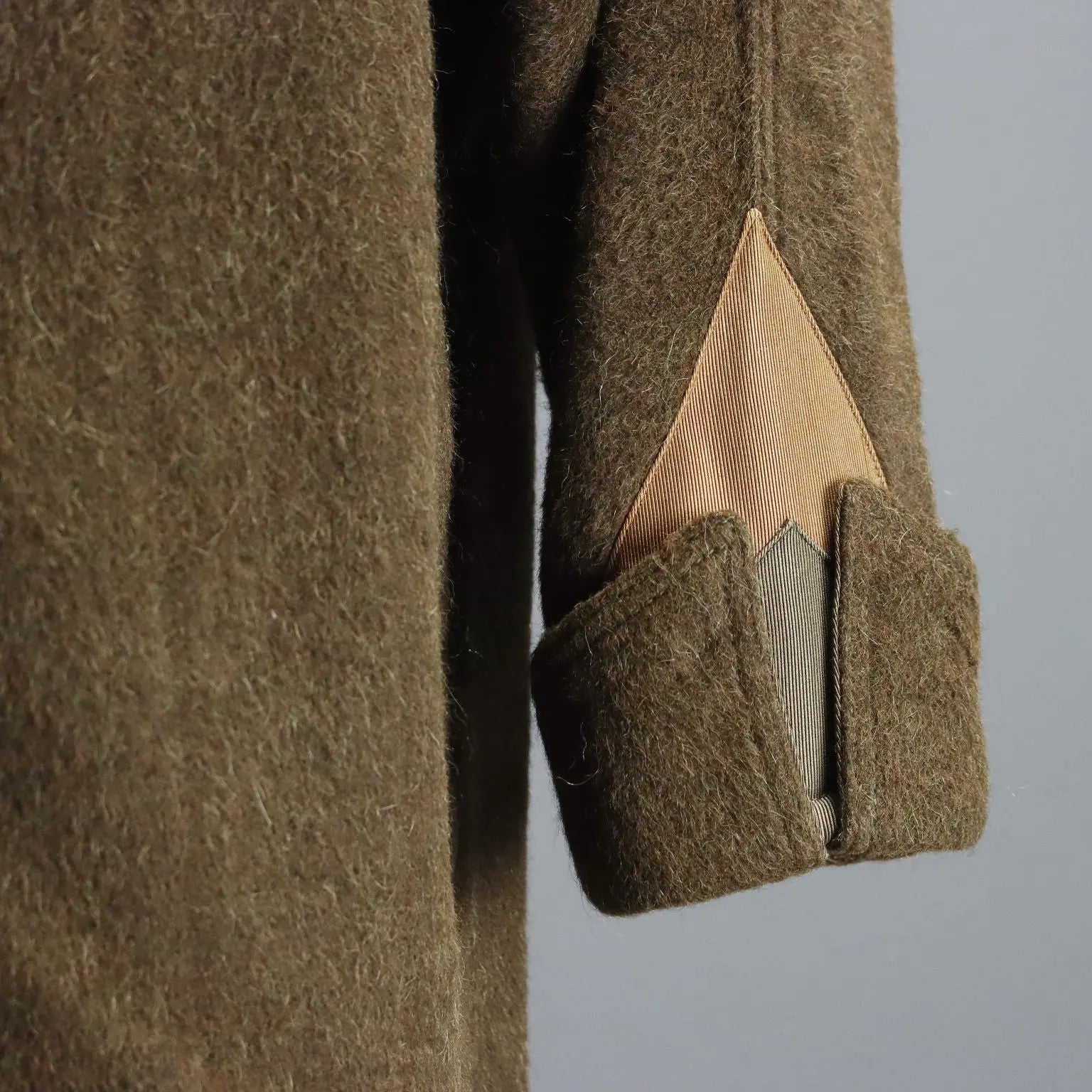 Vintage Versace Coat Dark Green Wool UK Size 12 Italy 1980s - UK Size 12 | Clothing & House Linens | Vintage
