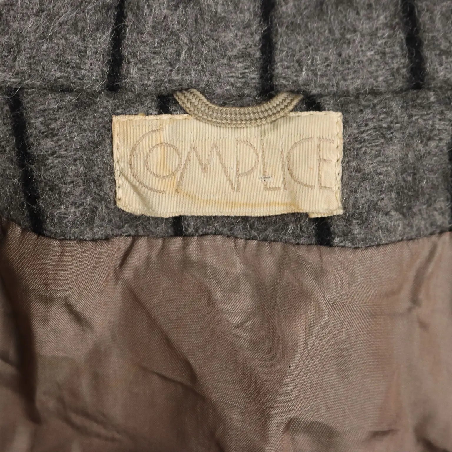 Complice Vintage Coat Wool UK Size 12 Italy 1970s-80s - UK Size 12 | Clothing & House Linens | Vintage