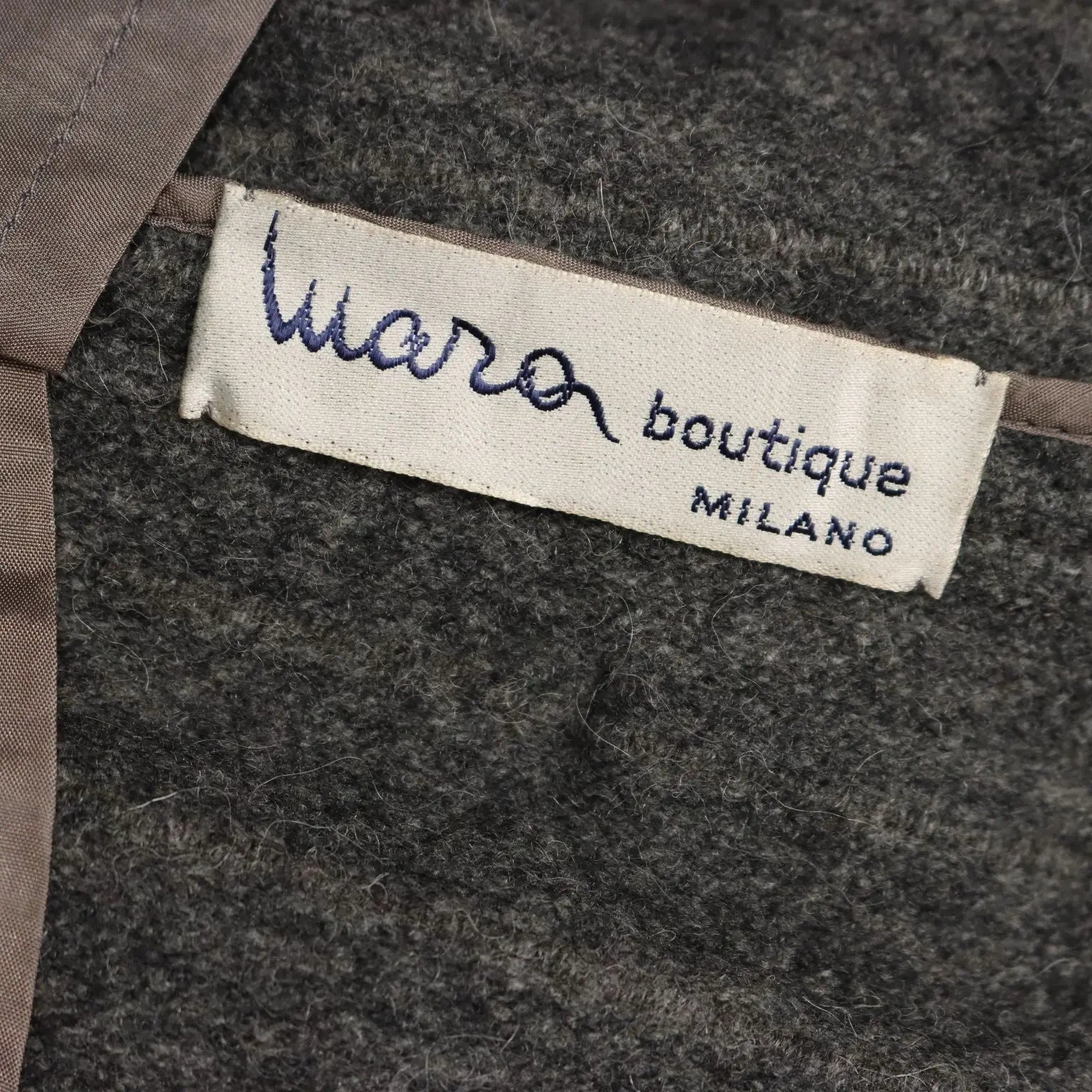 Complice Vintage Coat Wool UK Size 12 Italy 1970s-80s - UK Size 12 | Clothing & House Linens | Vintage