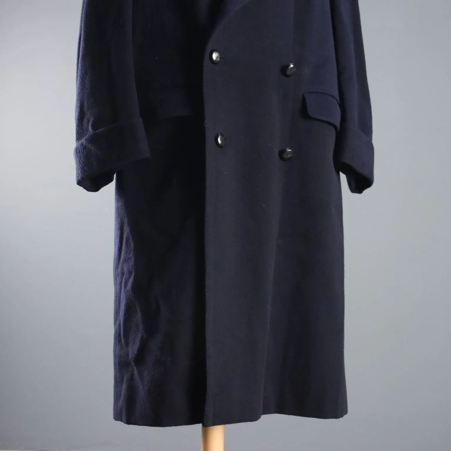 Valentino Vintage Men's Coat Wool UK Size 38/40 Italy 1980s - UK Size 38/40 | Clothing & House Linens | Vintage