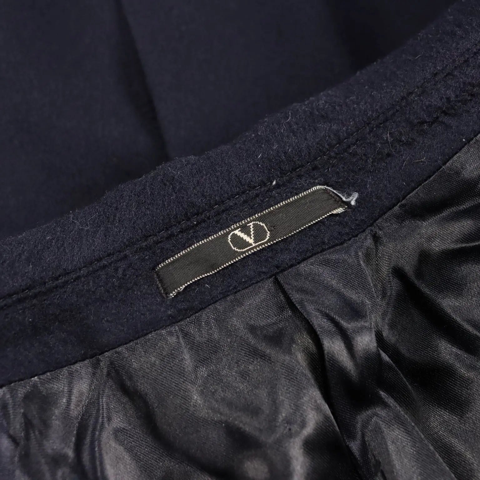 Valentino Vintage Men's Coat Wool UK Size 38/40 Italy 1980s - UK Size 38/40 | Clothing & House Linens | Vintage