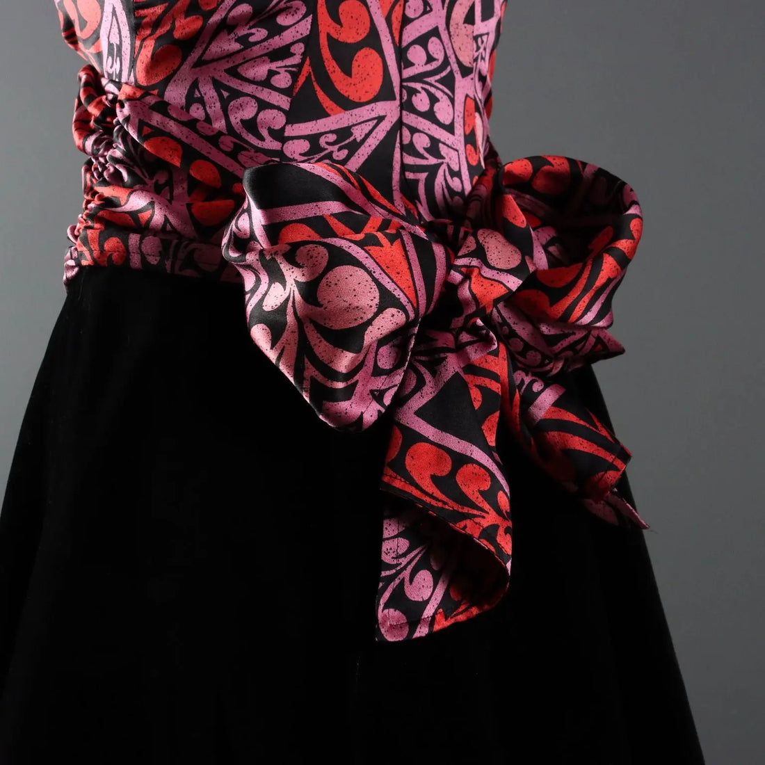 Lanvin Vintage Cocktail Dress Silk Velvet UK Size 8 1980s - UK Size 8 | Clothing & House Linens | Vintage