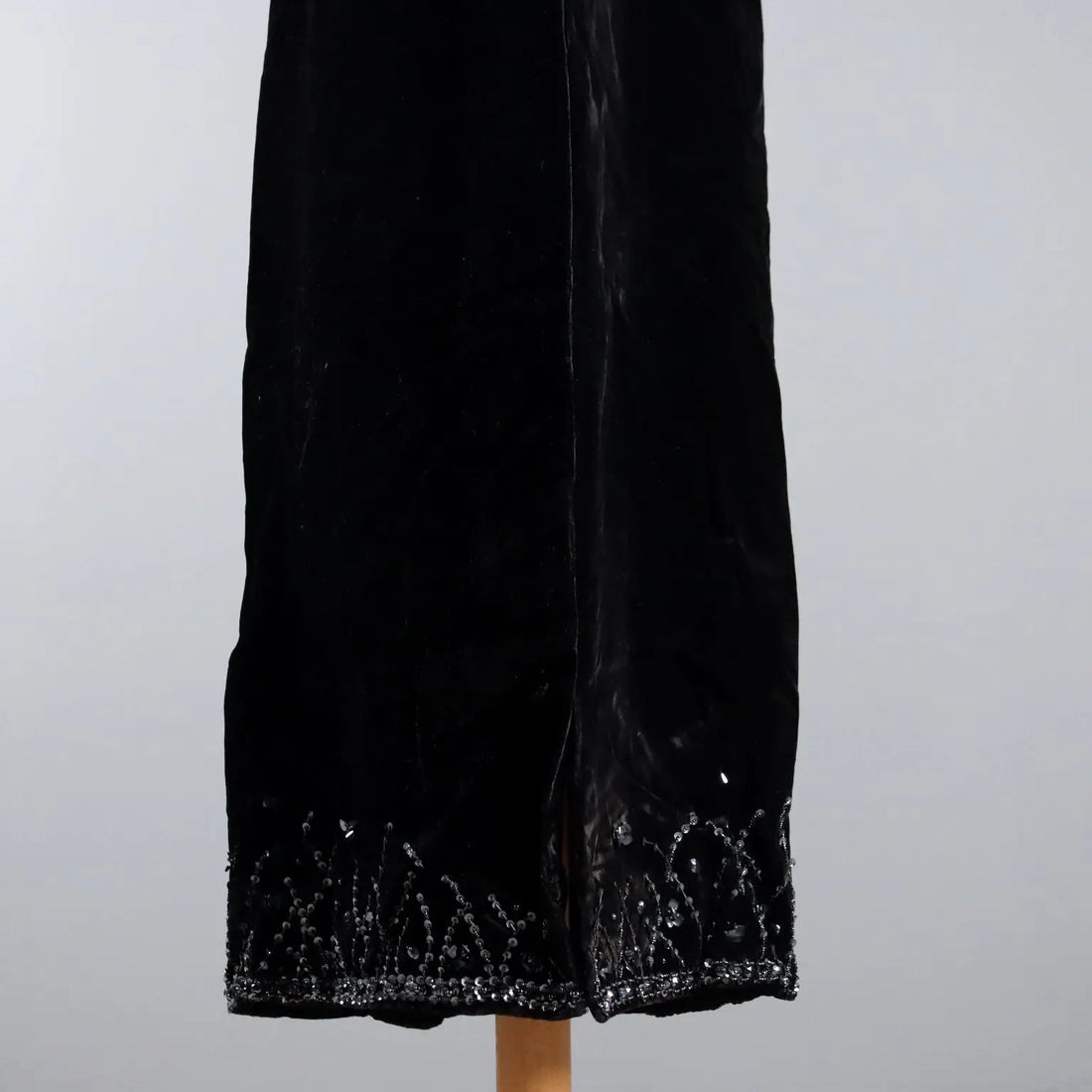 Vintage Evening Dress Velvet UK Size 12/14 Italy 1960s-1970s - UK Size 12/14 | Clothing & House Linens | Vintage