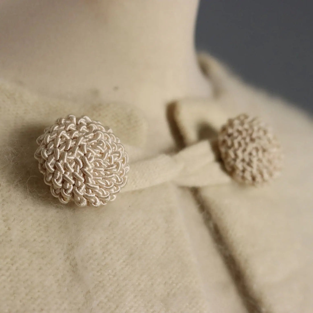 Luisa Spagnoli Bolero Creamy Angora Vintage UK Size 10 1990s - UK Size 10 | Clothing & House Linens | Vintage