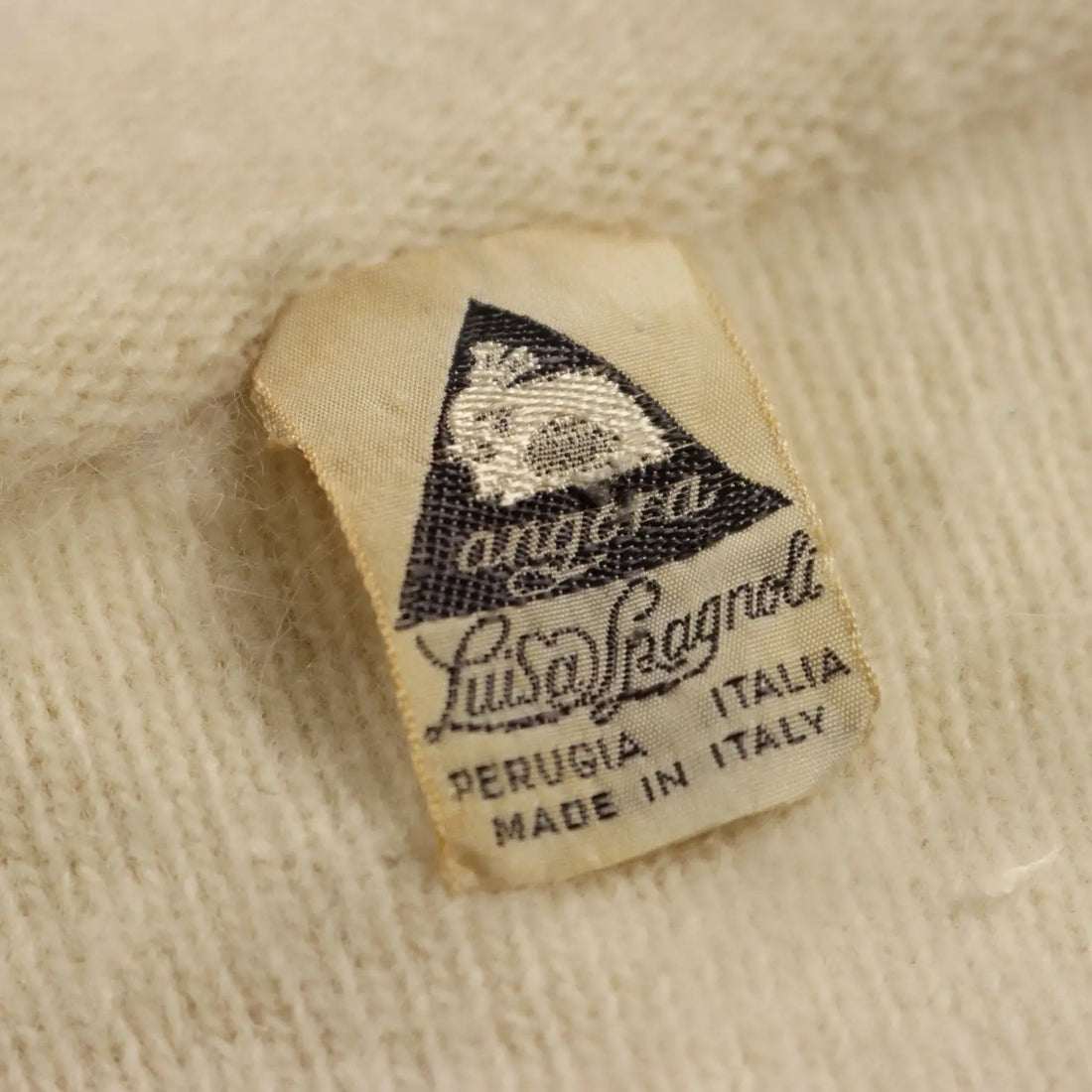 Luisa Spagnoli Bolero Creamy Angora Vintage UK Size 10 1990s - UK Size 10 | Clothing & House Linens | Vintage