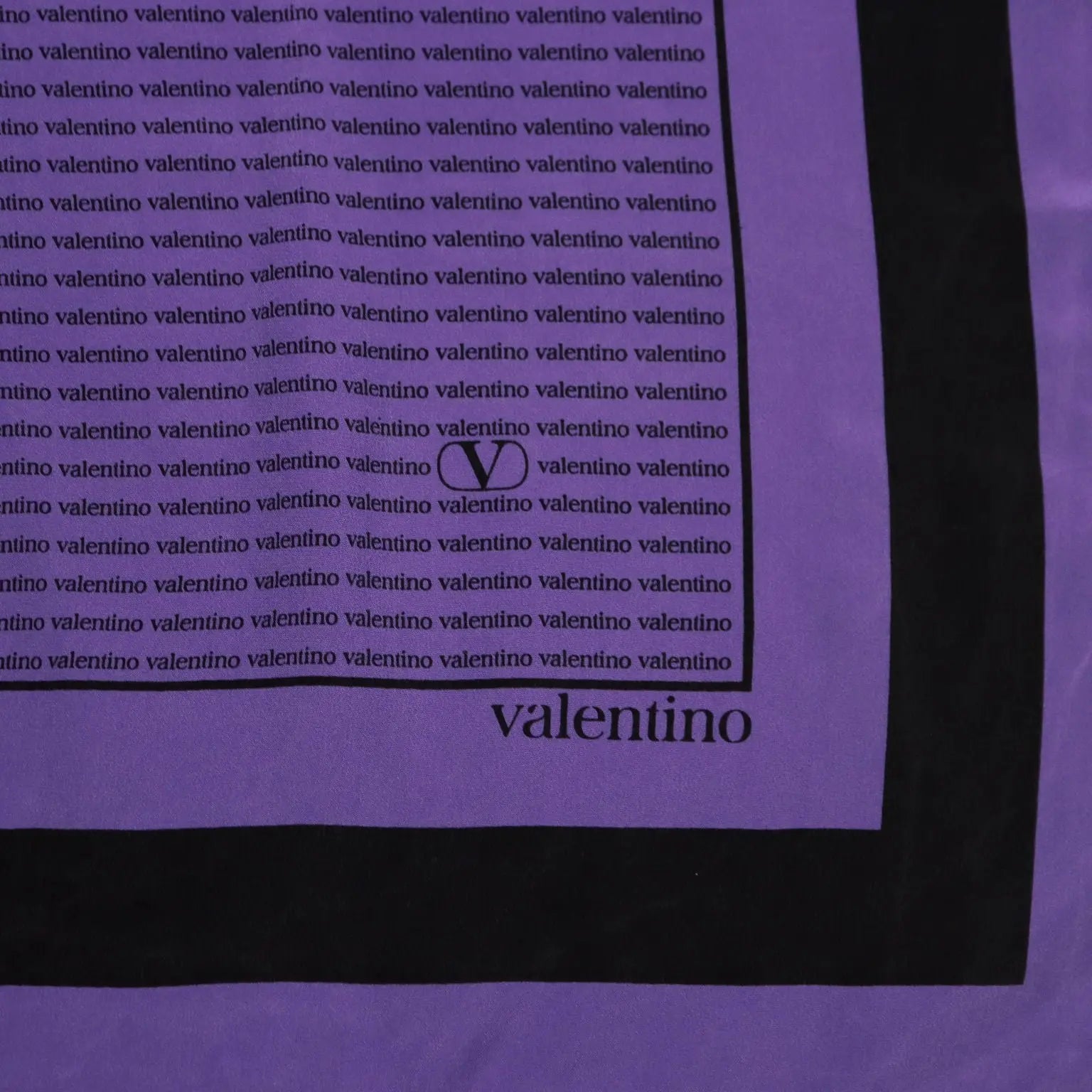 Valentino Vintage Scarf Coloured Silk Italy 1980s | Clothing & House Linens | Vintage