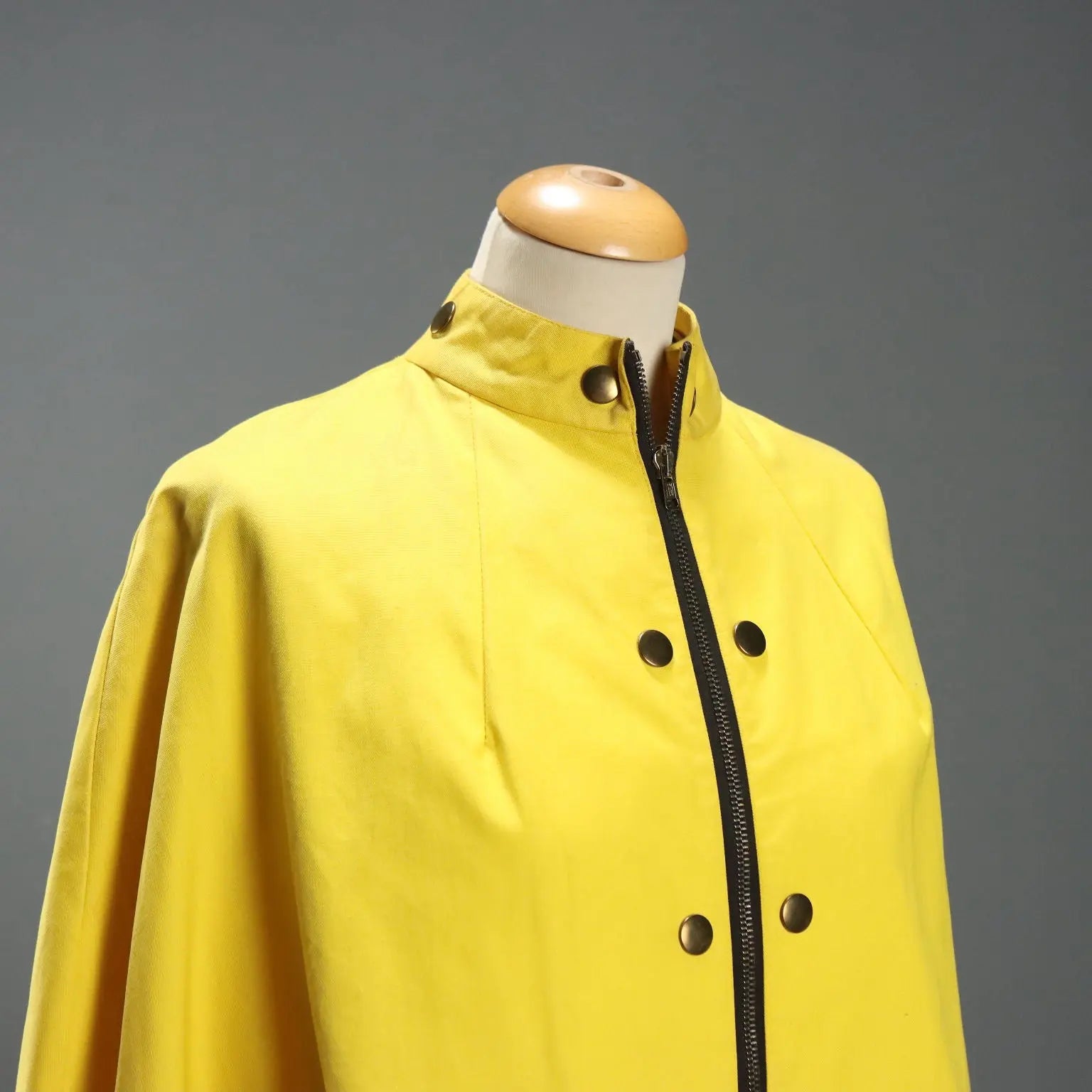 Alligator Rain Coat Mary Quant Gabardine Unique Size UK 1960s