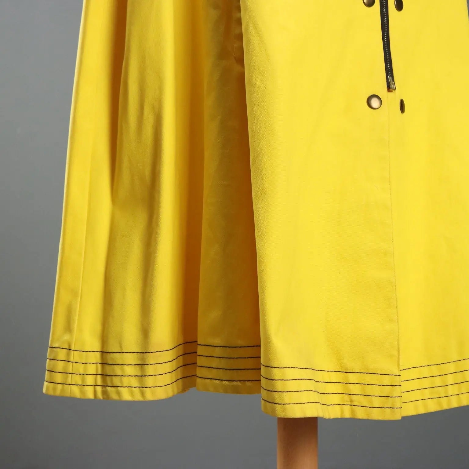 Alligator Rain Coat Mary Quant Gabardine Unique Size UK 1960s