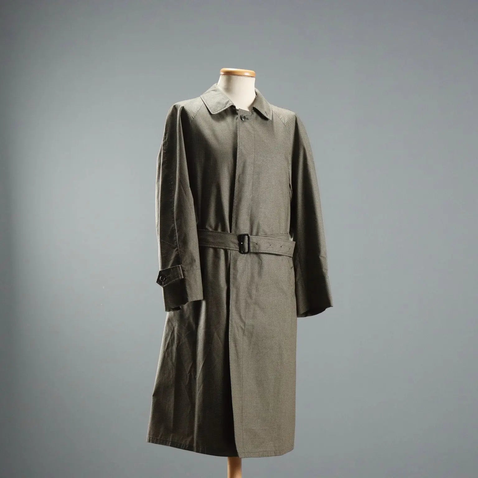 Herno Men's Trench Cotton Polyester UK Size 38 1980s-1990s
