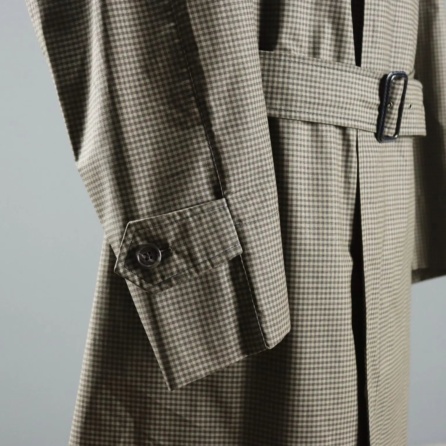 Herno Men's Trench Cotton Polyester UK Size 38 1980s-1990s