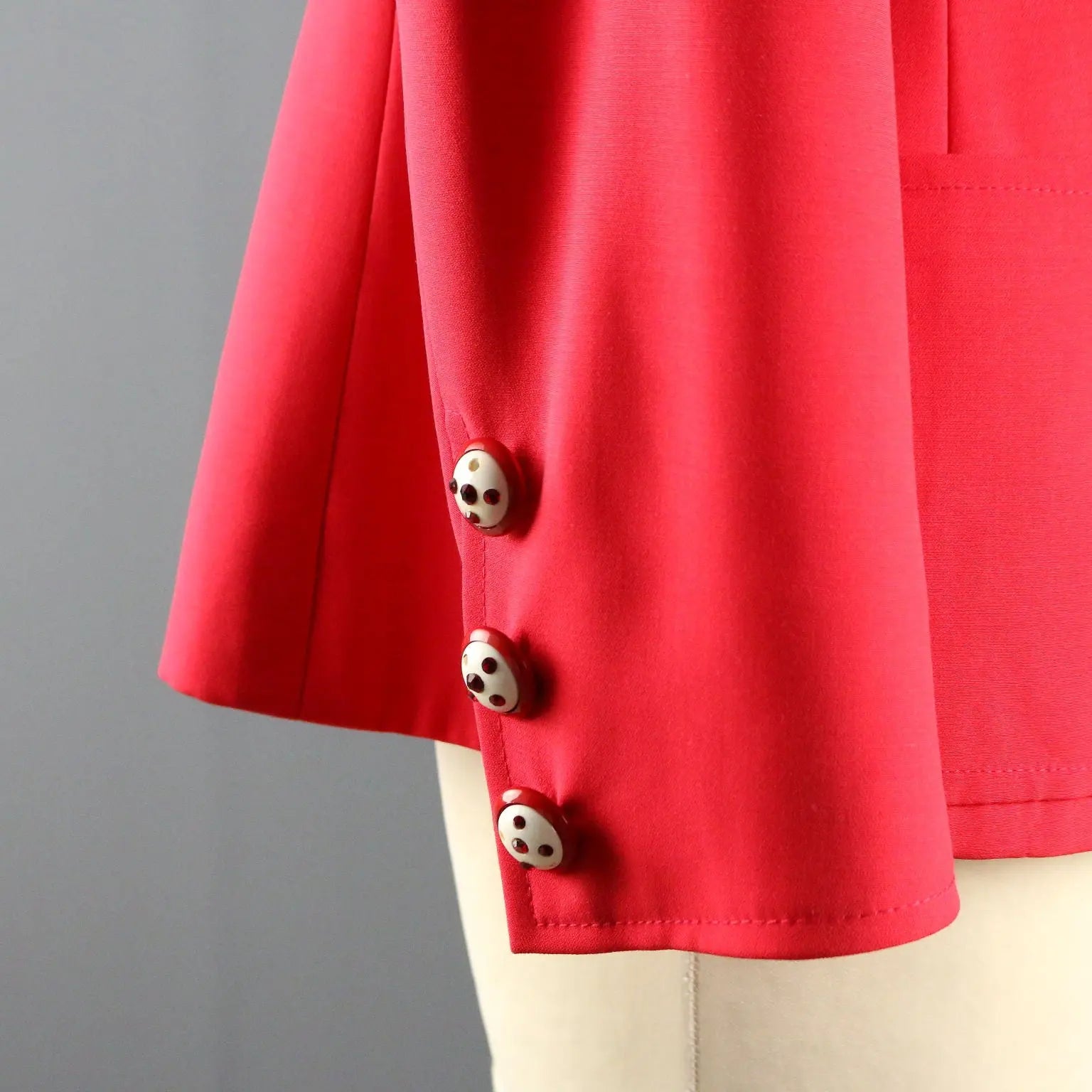 Vintage Valentino Jacket Wool Silk UK Size 12/14 Italy 1990s