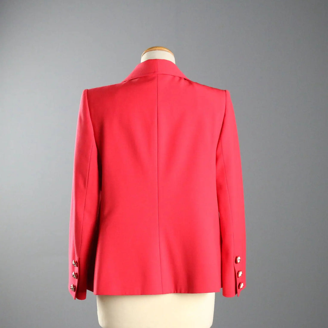 Vintage Valentino Jacket Wool Silk UK Size 12/14 Italy 1990s
