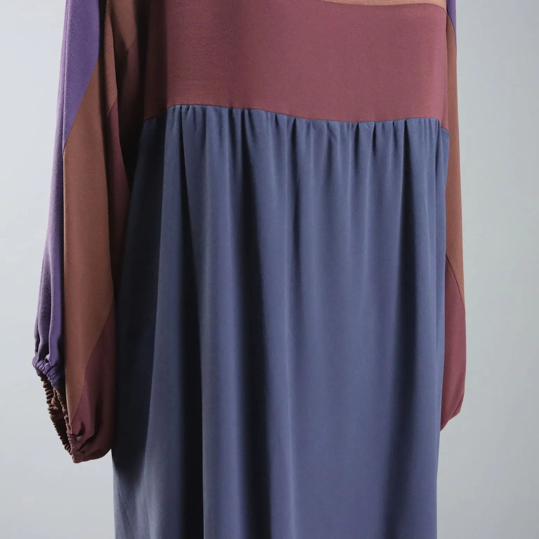 Mila Schön Vintage Dress Silk UK Size 12/14 1970s-1980s