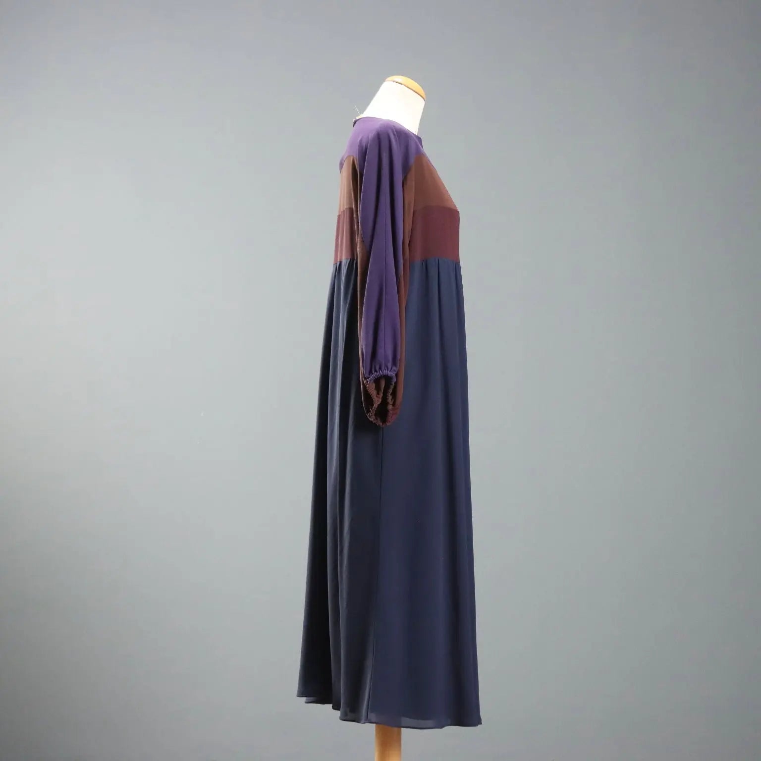 Mila Schön Vintage Dress Silk UK Size 12/14 1970s-1980s