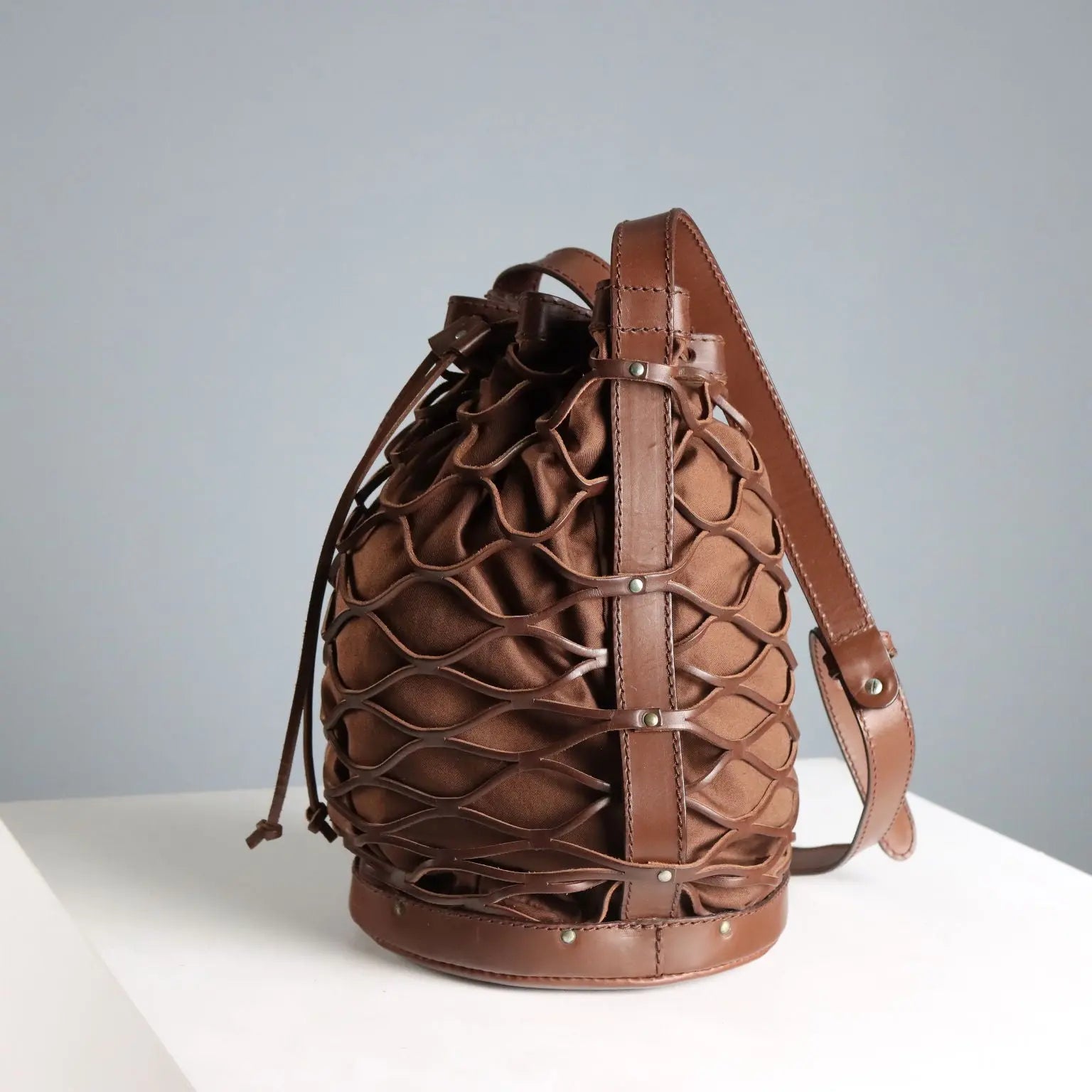 Jacques Saint Just Vintage Bag Leather 1980s