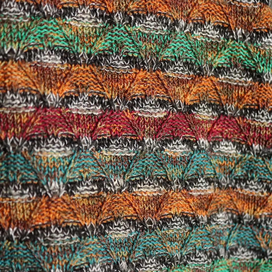 Vintage Missoni Sweater Cotton Viscosa UK Size 38 Italy 1990s