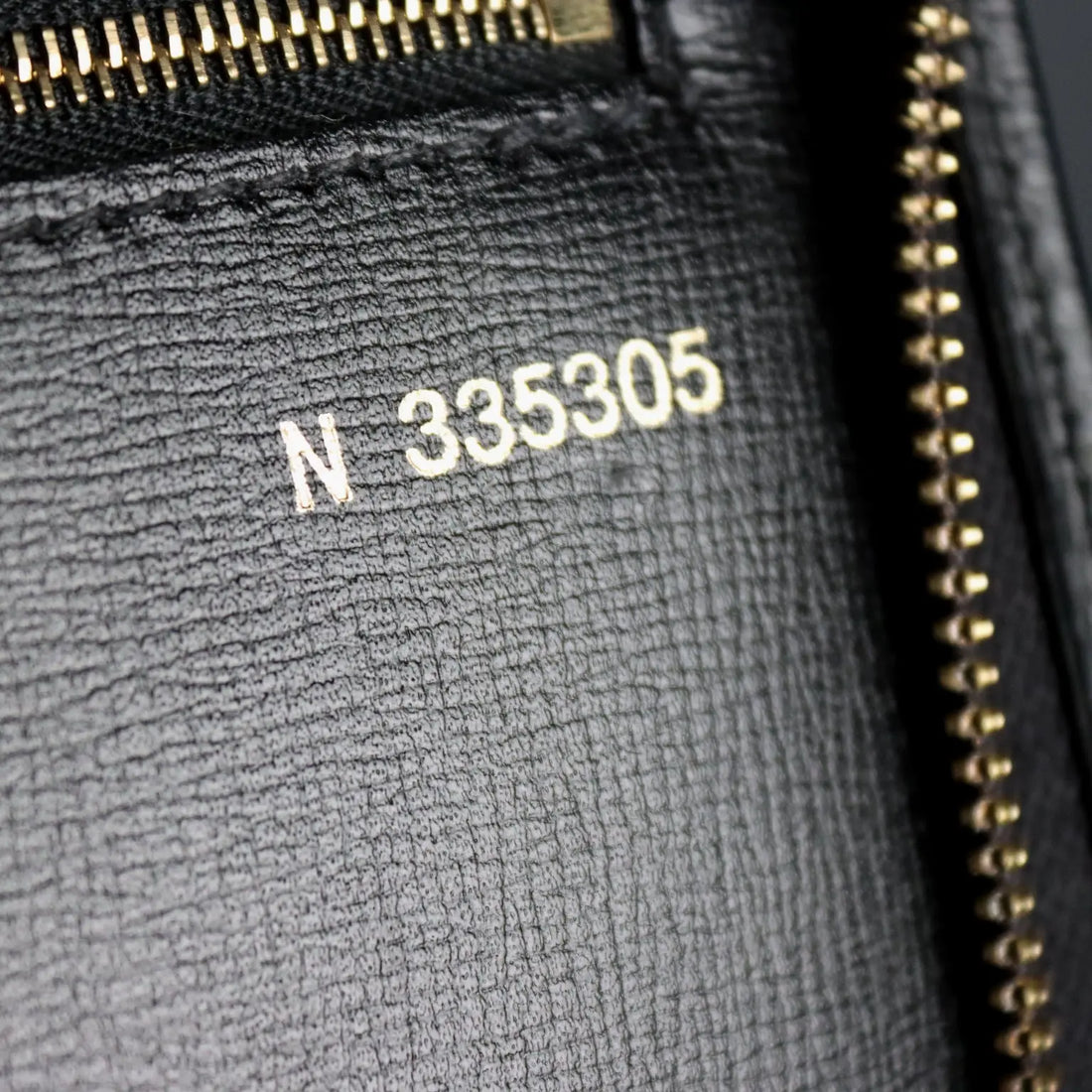Valextra Vintage Black Leather Document Holder 1990s