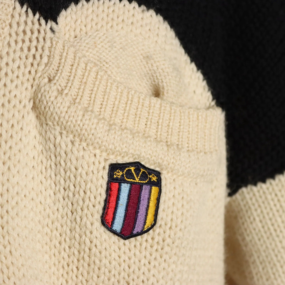 Valentino Men's Wool Cardigan Pure Wool UK Size 40 1980s-1990s