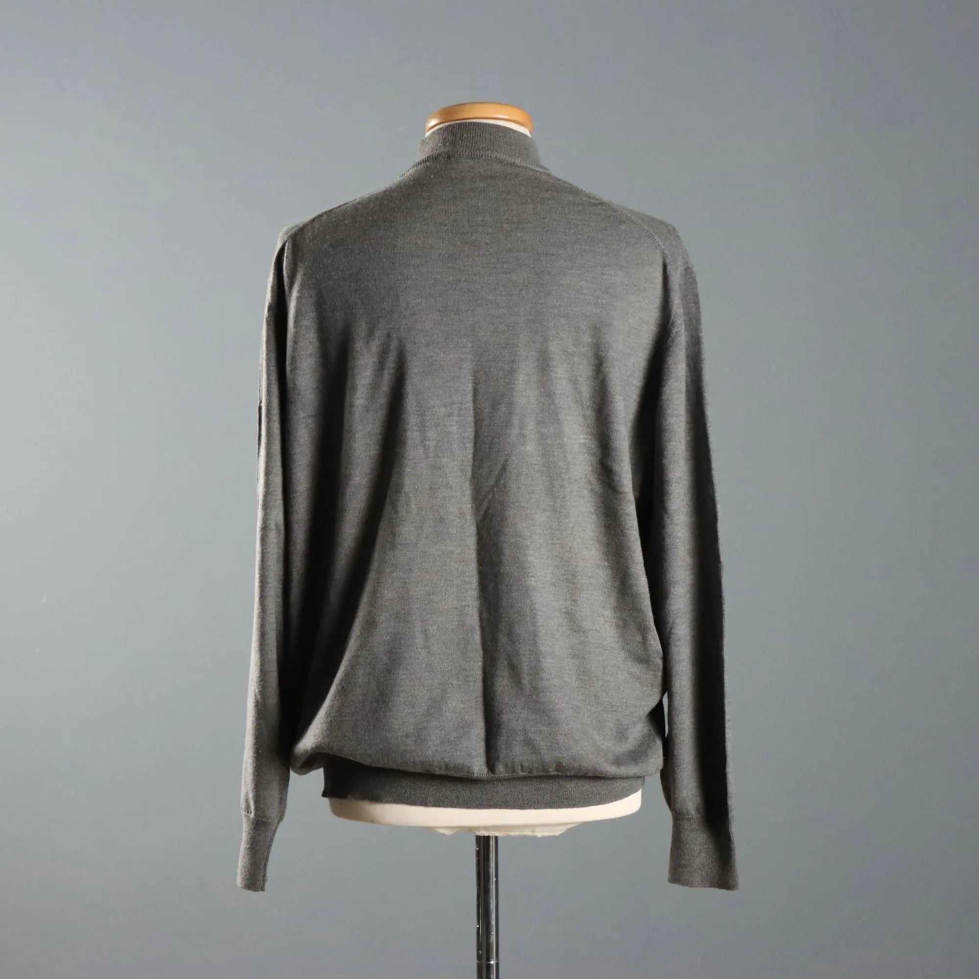 Valentino Men's Sweater Merinos Wool UK Size 38 Italy 1990s
