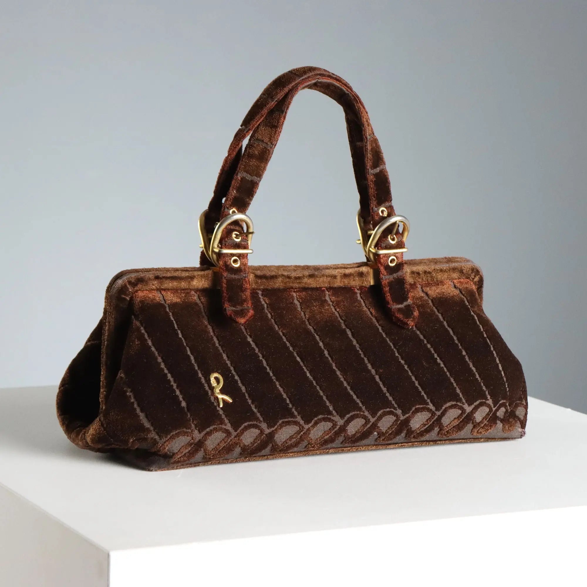 Vintage Bag Roberta di Camerino Velvet Italy 1960s