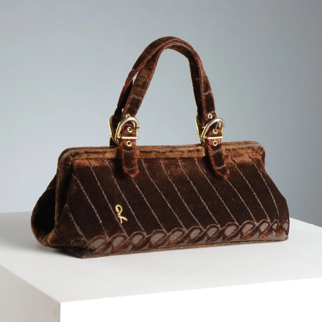 Vintage Bag Roberta di Camerino Velvet Italy 1960s
