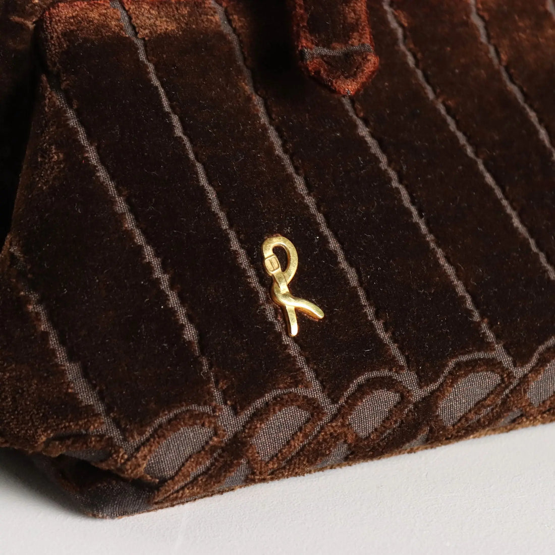 Vintage Bag Roberta di Camerino Velvet Italy 1960s