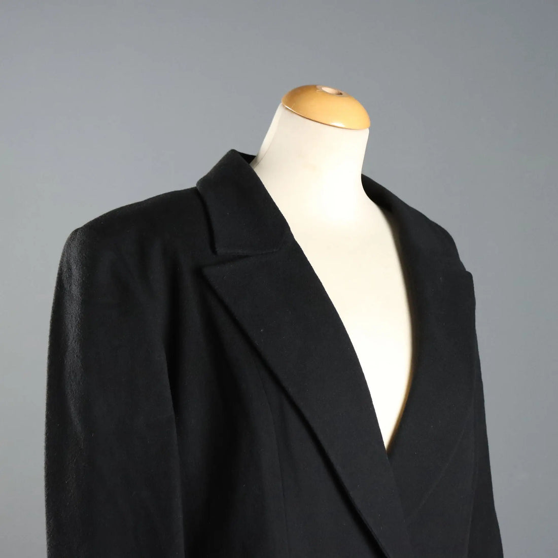 Vintage Chanel Blazer Pure Wool UK Size 14 France 1990s