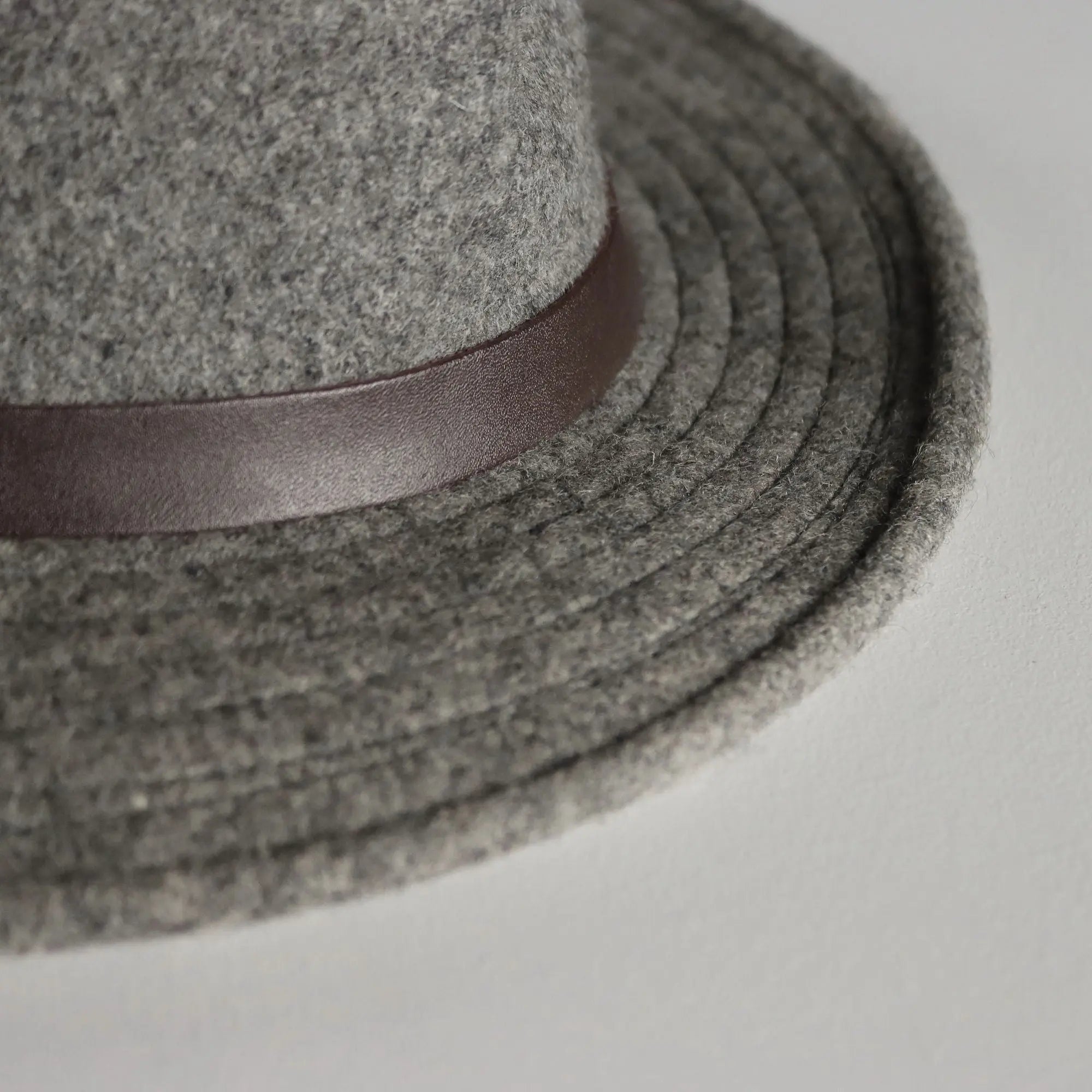 Filson Gray Wool Fedora Hat UK Size 7 Grey Wool United States 1980s-90s