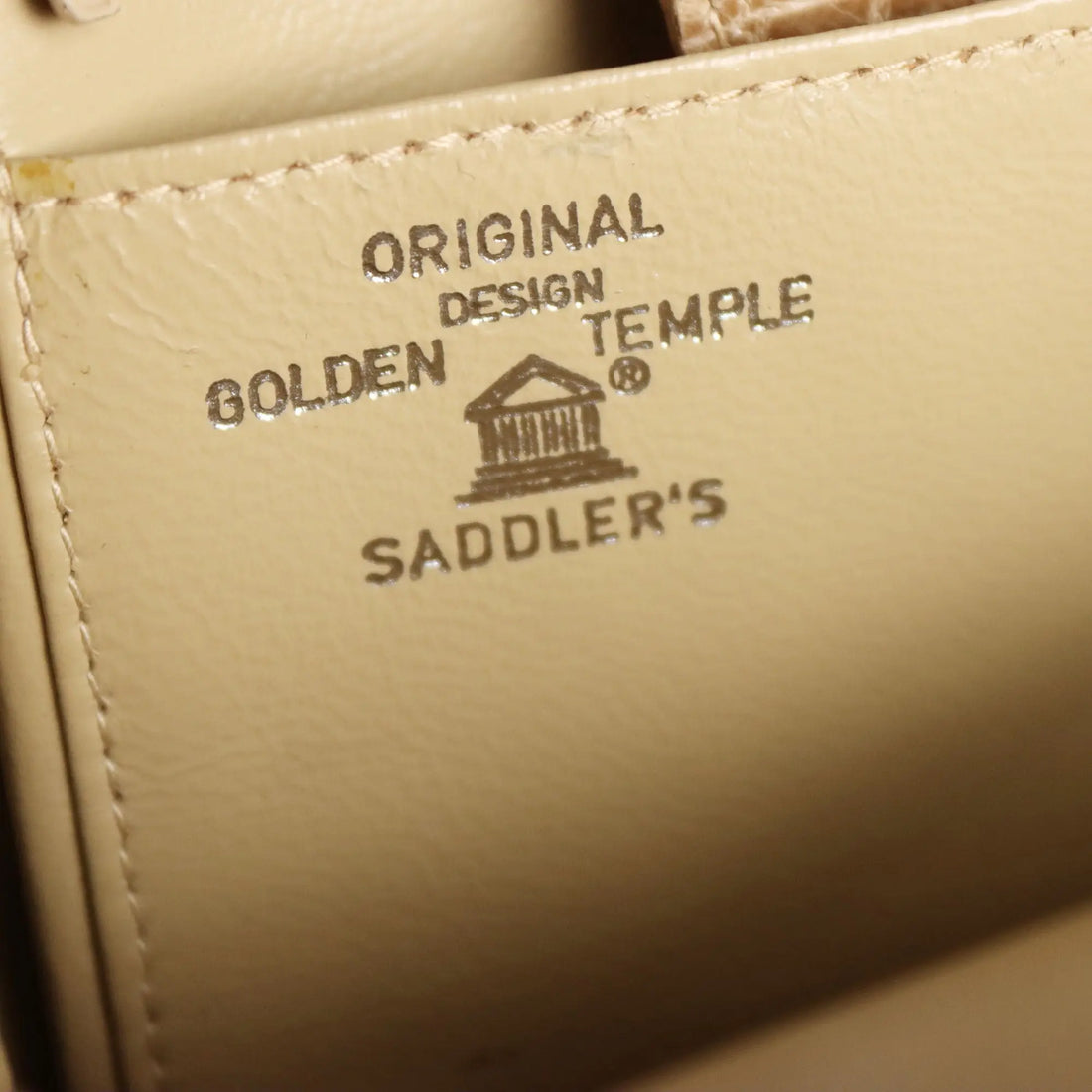 Saddler's Vintage Handbag Leather Italy 1970s-1980s