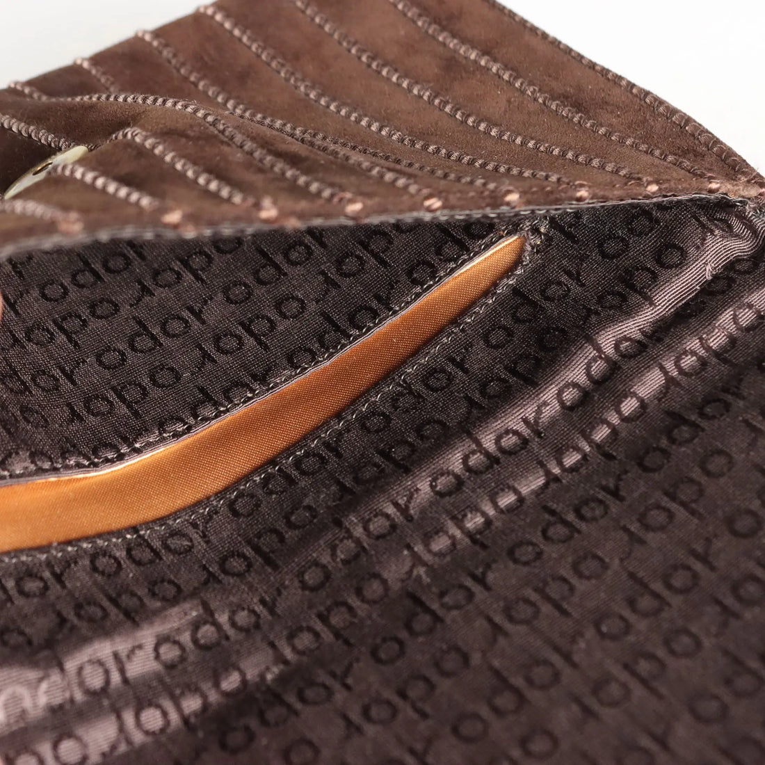 Vintage Rodo Handbag Brown Leather Italy 1970s-1980s