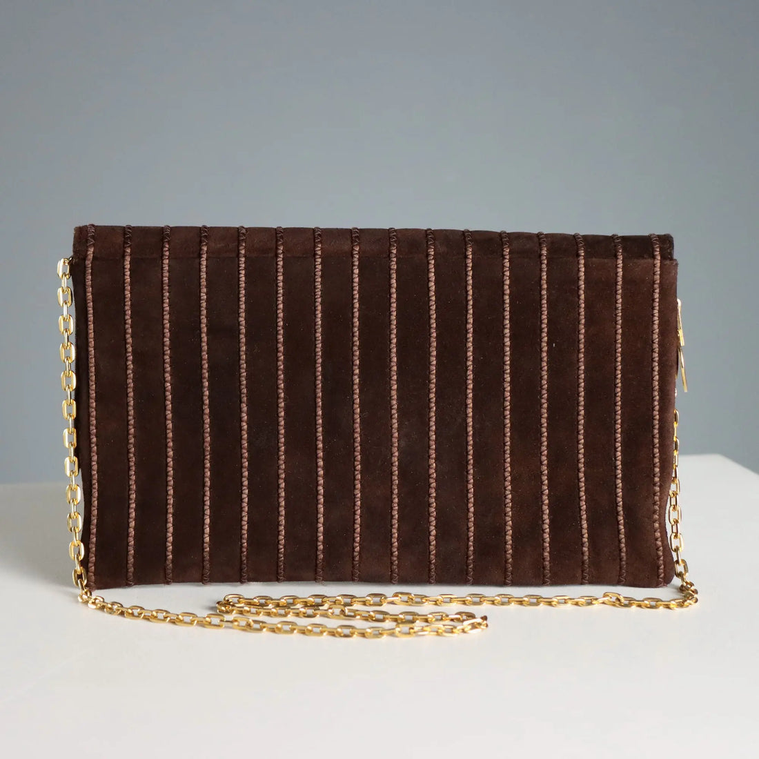 Vintage Rodo Handbag Brown Leather Italy 1970s-1980s