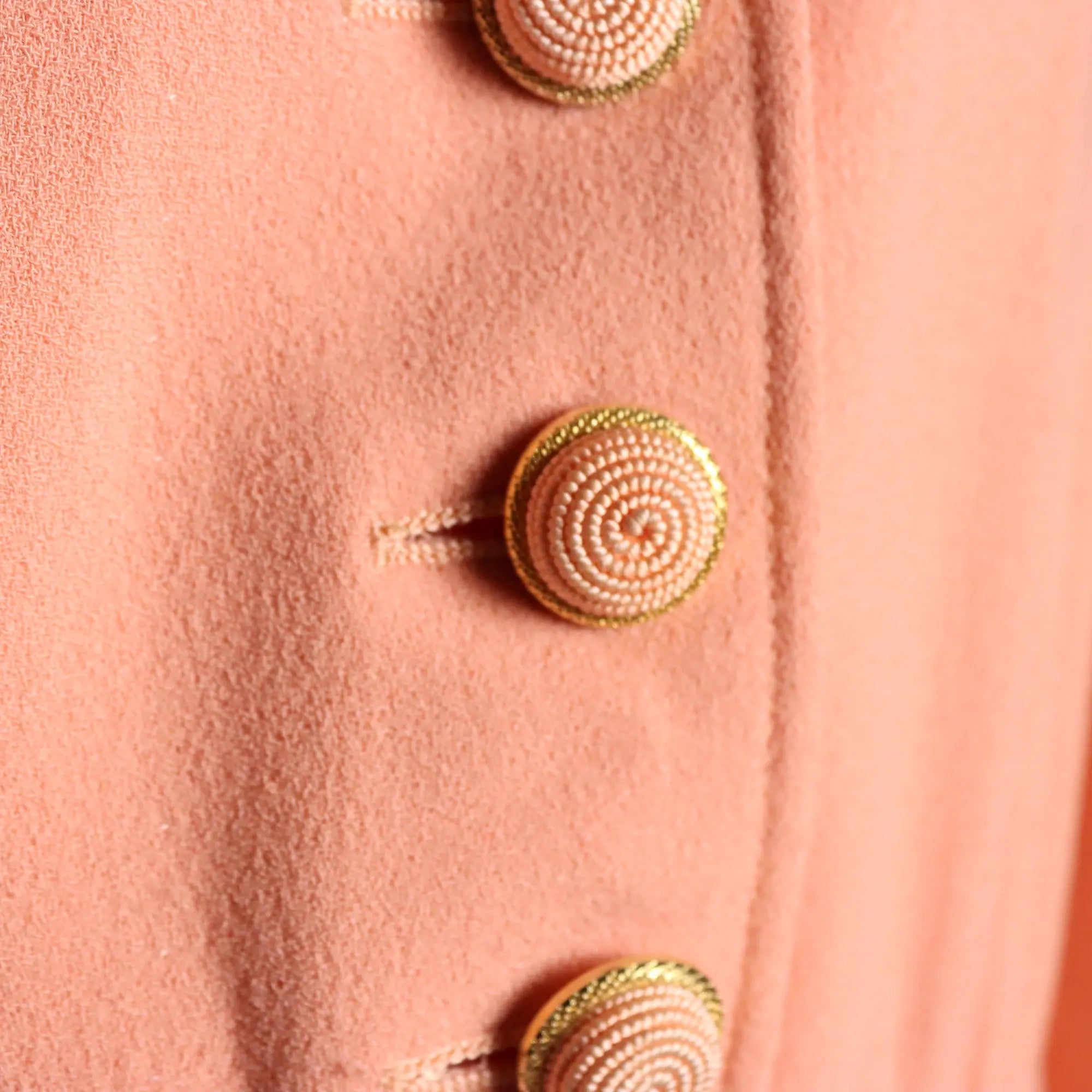 Valentino Chemisier Dress Wool UK Size 12 Italy 1980s