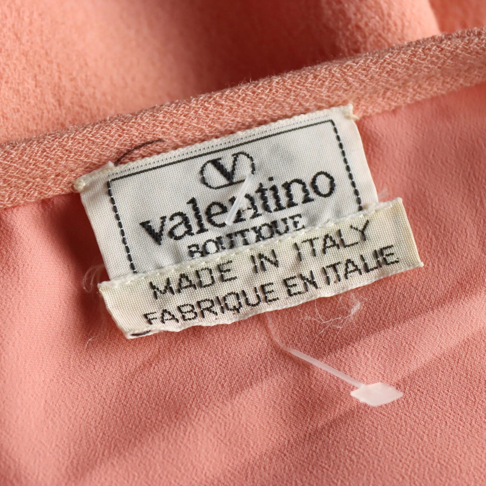 Valentino Chemisier Dress Wool UK Size 12 Italy 1980s