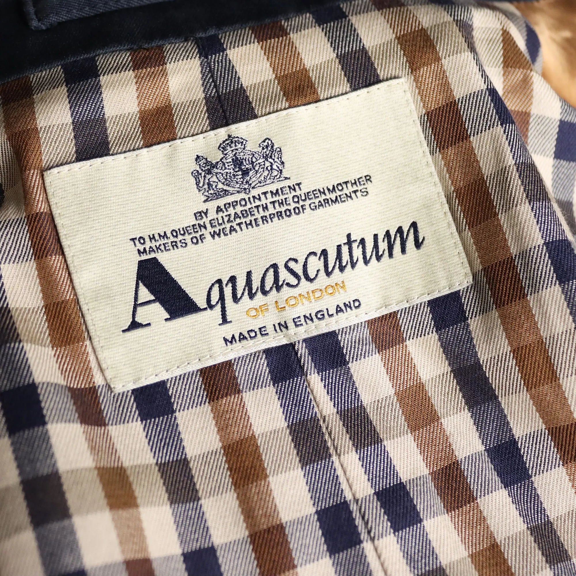 Aquascutum Men's Trench Vintage Cotton UK Size 38/40 1970s