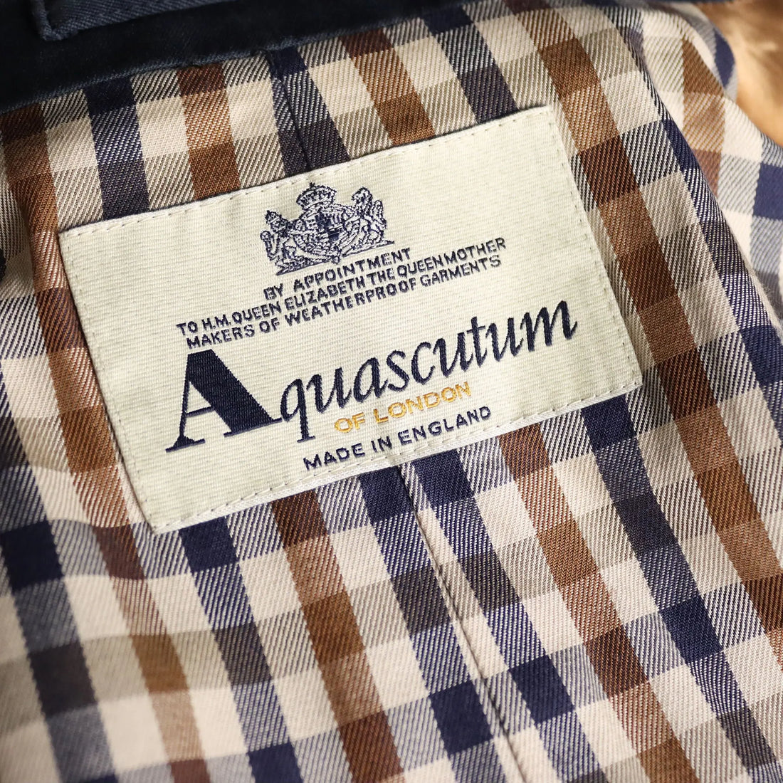 Aquascutum Men's Trench Vintage Cotton UK Size 38/40 1970s