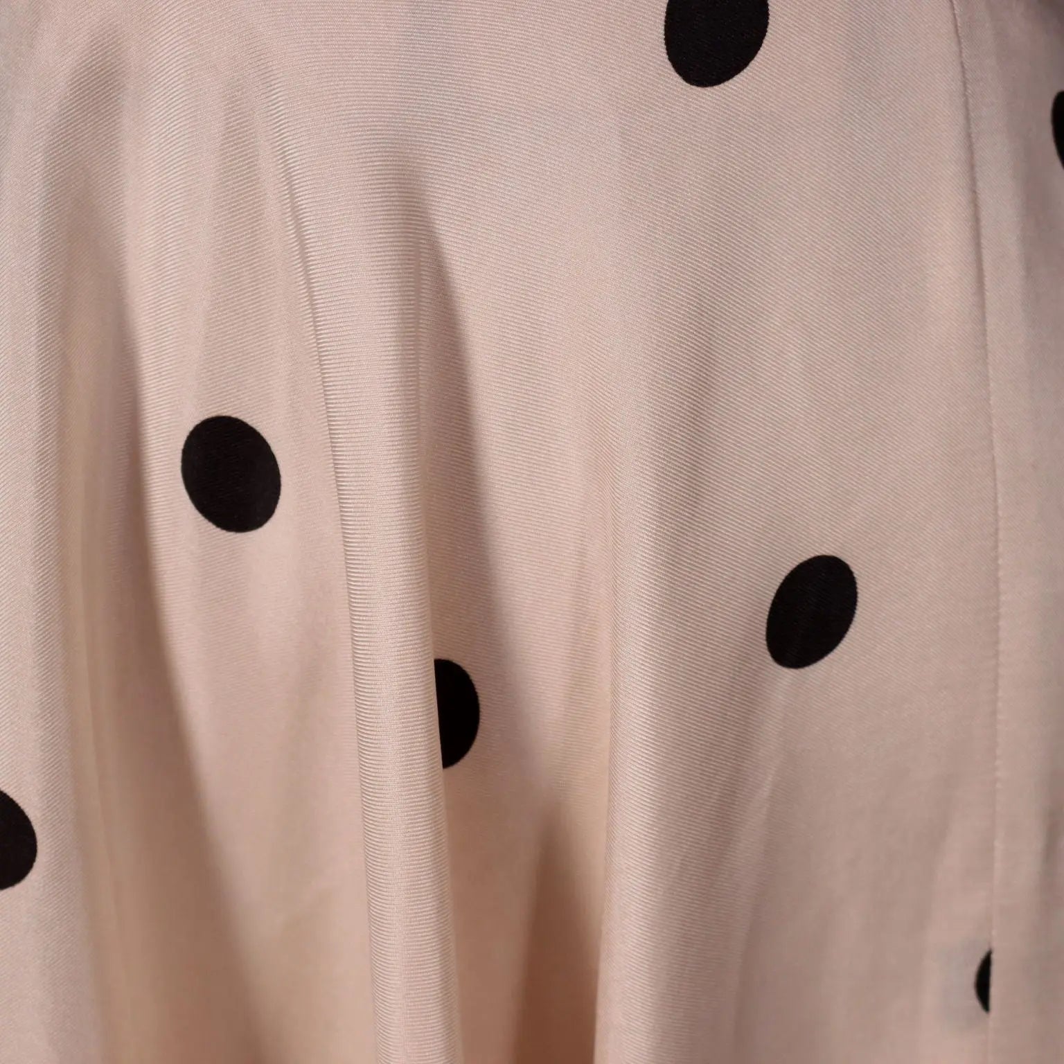 Vintage 1950s Cocktail Dress with Polka Dots Silk US Size 4 | Clothing & House Linens | Vintage