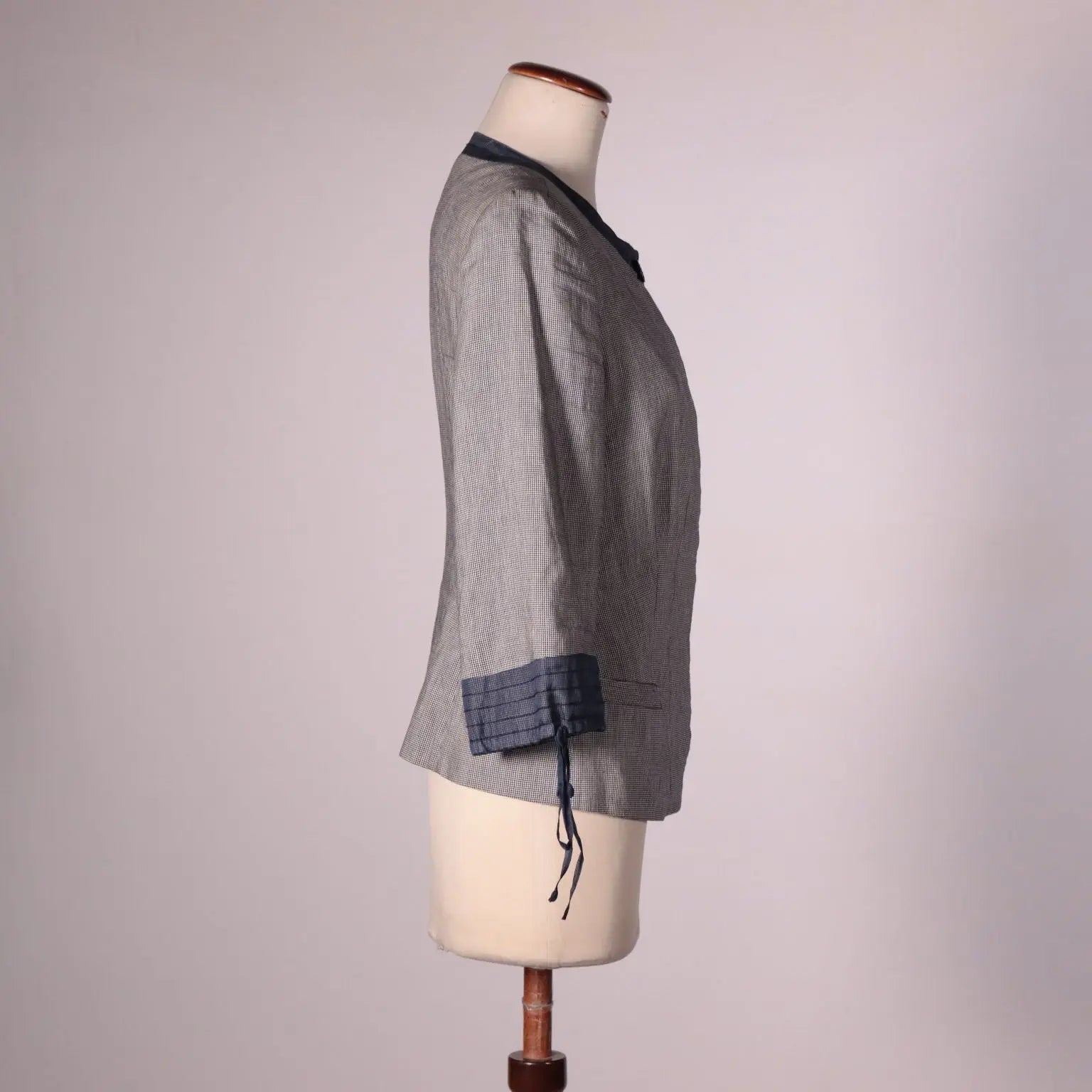 Vintage Salvatore Ferragamo Jacket Flax and Silk Italy 1980s | Clothing & House Linens | Vintage