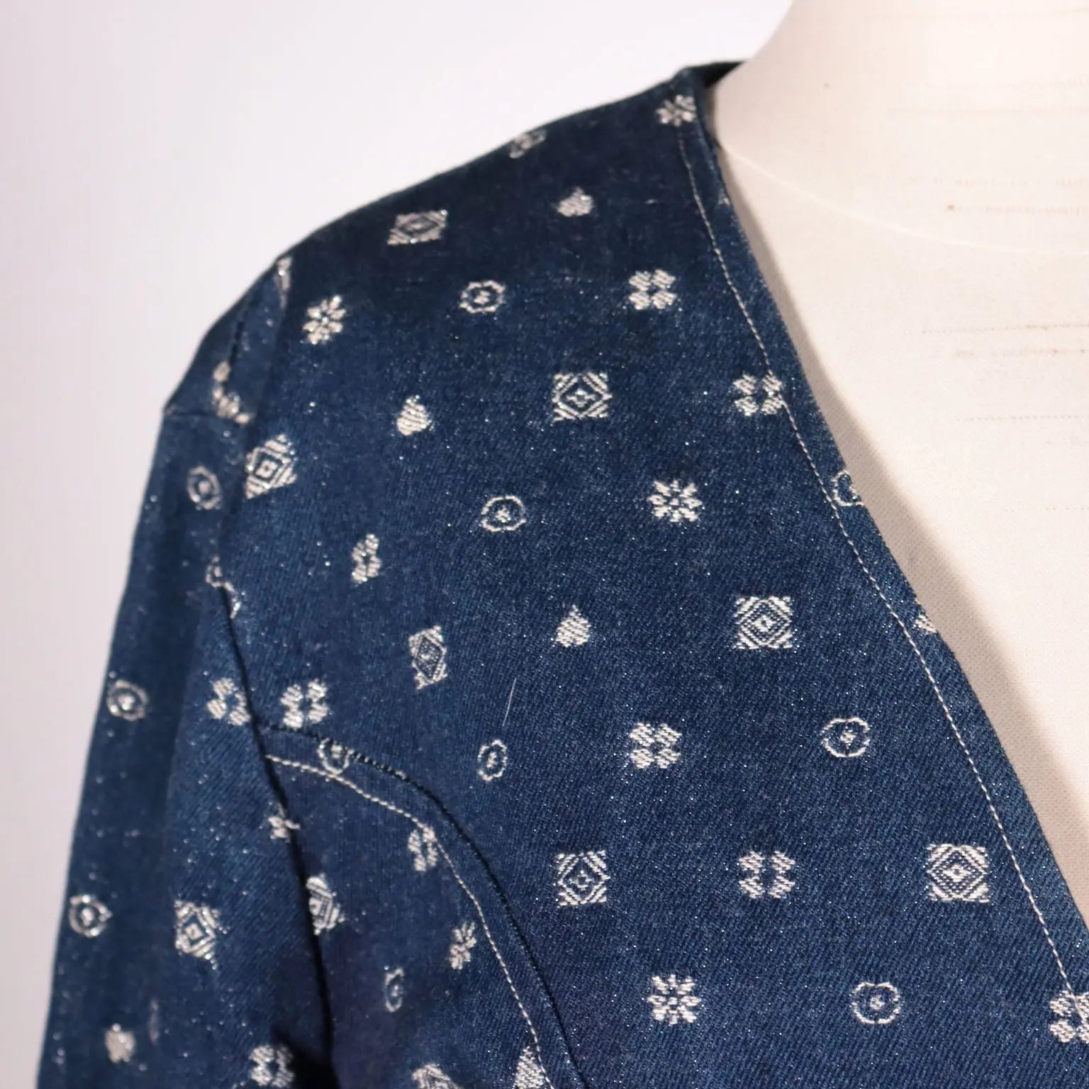 Vinateg Mila Schön Denim Suit Milan Italy 1980s-1990s | Clothing & House Linens | Vintage