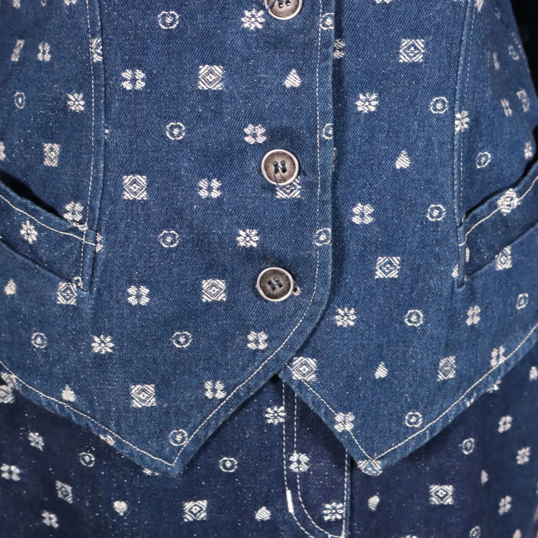 Vinateg Mila Schön Denim Suit Milan Italy 1980s-1990s | Clothing & House Linens | Vintage