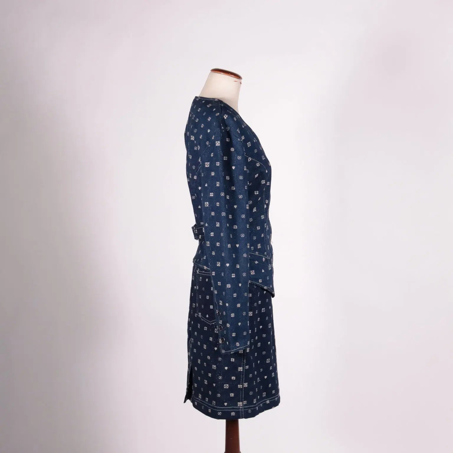 Vinateg Mila Schön Denim Suit Milan Italy 1980s-1990s | Clothing & House Linens | Vintage