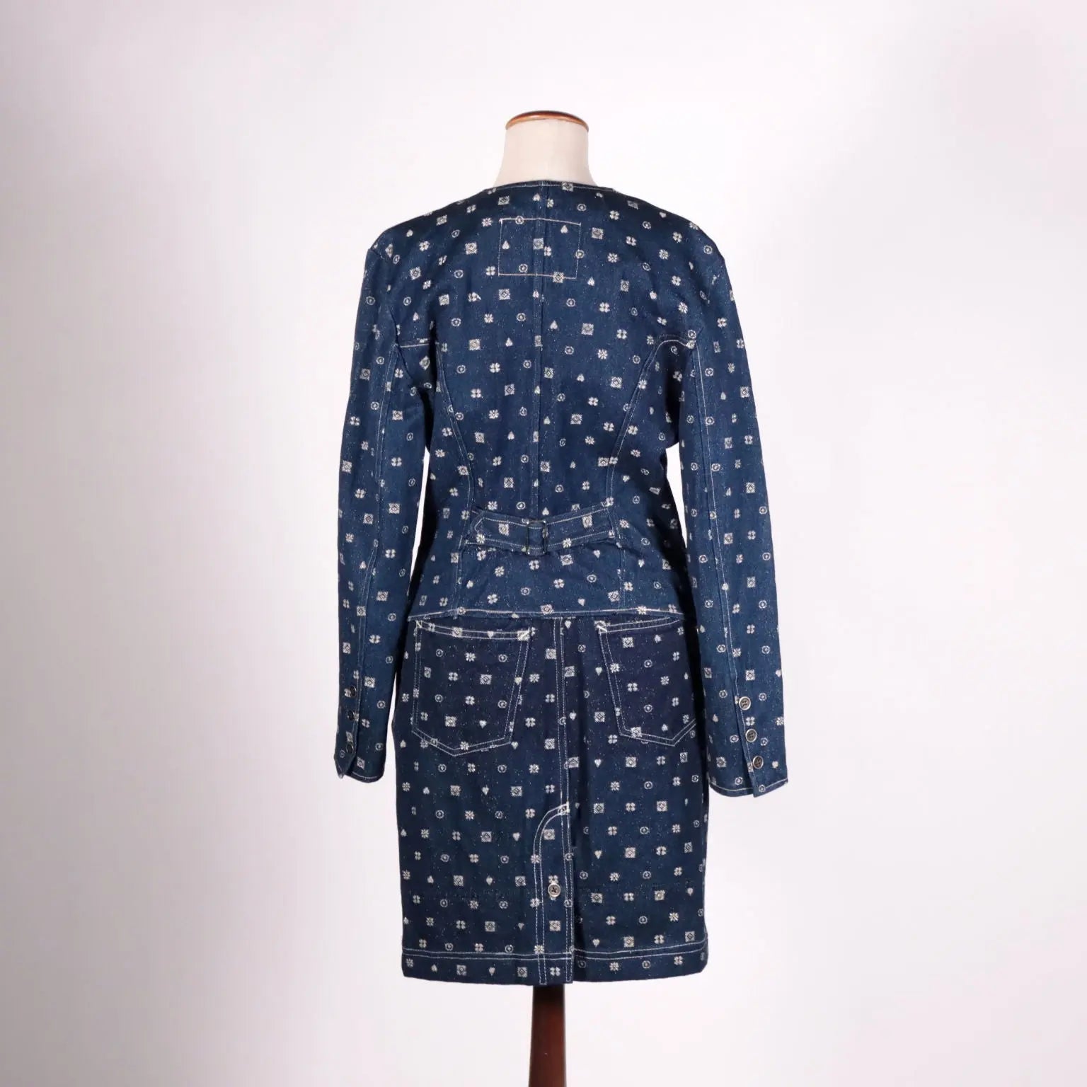 Vinateg Mila Schön Denim Suit Milan Italy 1980s-1990s | Clothing & House Linens | Vintage
