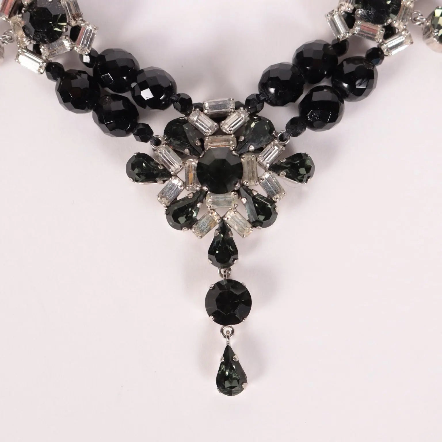 Vintage Cri Art Necklace Glass Stones | Clothing & House Linens | Vintage