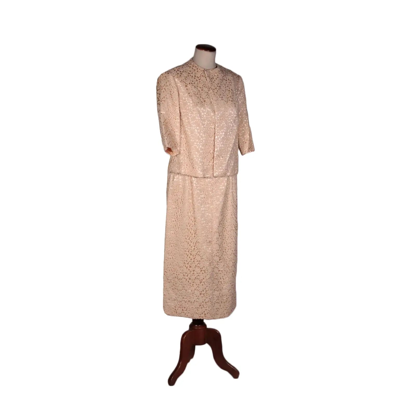 Vintage Powder Pink Silk Dress Italy 1960s-1970s - Size S | Clothing & House Linens | Vintage