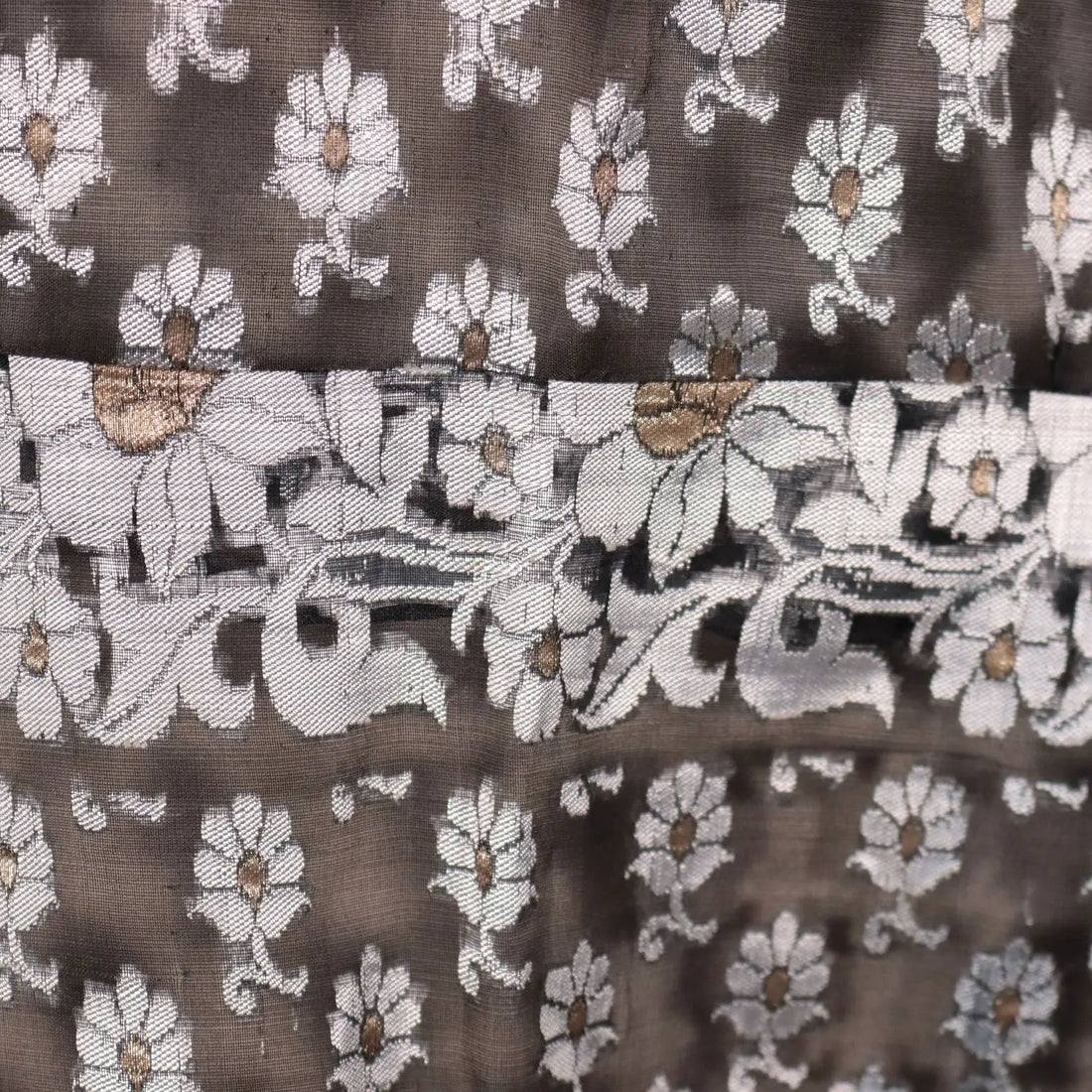 Vintage Flower Patterned Dress Silk US Size 8 Italy 1970s-1980s - Size M | Clothing & House Linens | Vintage