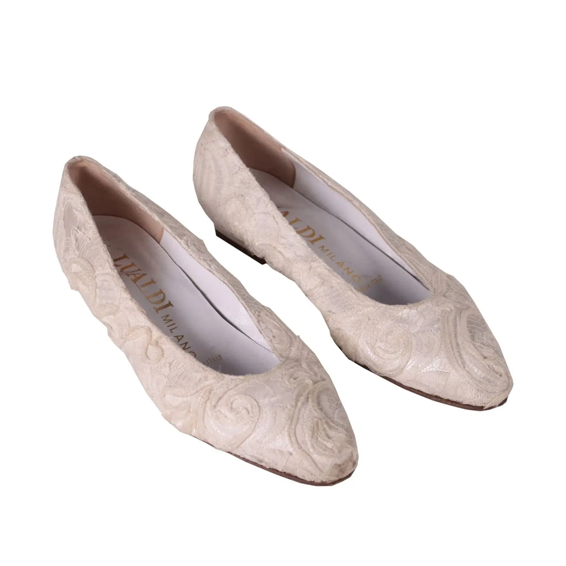 Vintage White Lace Shoes Size 3,5 Italy 1980s-1990s - Size 4 | Clothing & House Linens | Vintage