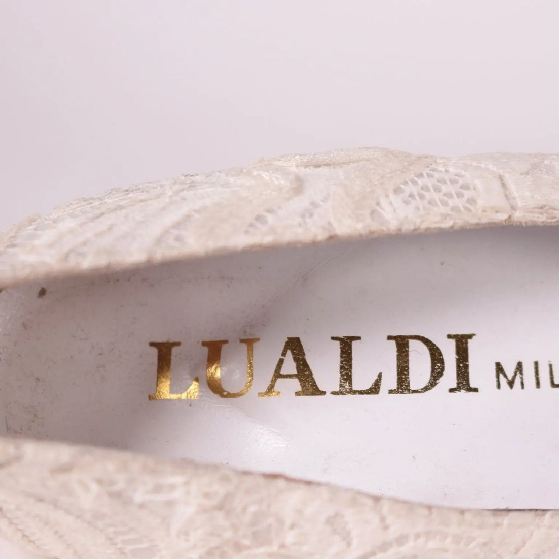 Vintage White Lace Shoes Size 3,5 Italy 1980s-1990s - Size 4 | Clothing & House Linens | Vintage