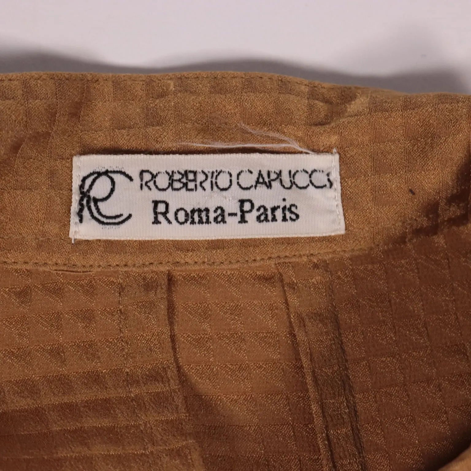 Vintage Roberto Cappucci Shirt Silk 1960s-1970s | Clothing & House Linens | Vintage
